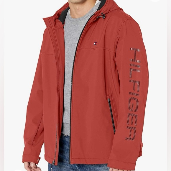 Tommy Hilfiger Other - Tommy Hilfiger Men's Soft Shell Performance Hoody Logo Jacket Size M